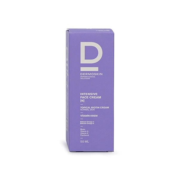 Dermoskin Intensive Face Cream N Topical Biotin Cream (Normal Ciltler) 50 ml ürün görseli 1