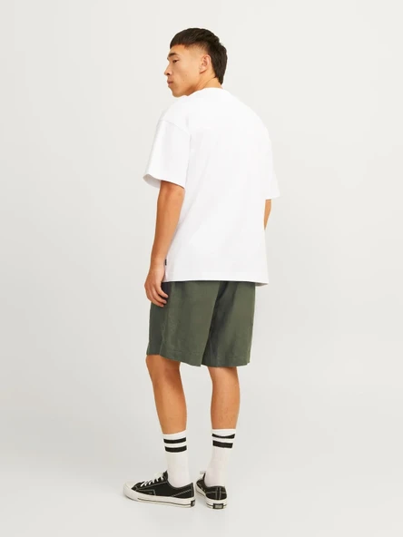 Jack&Jones 12253134 Erkek Sort - Haki - Resim 2