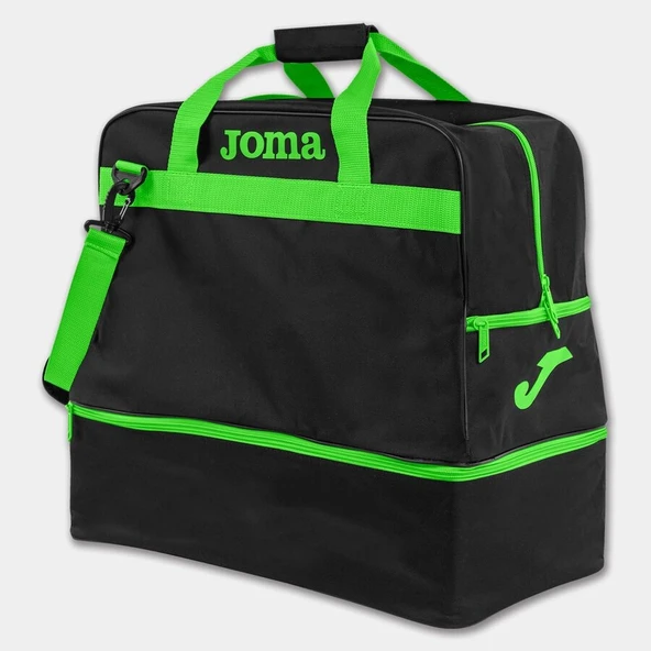 Joma 400007.117 Training III Spor Çantası - Siyah/Yeşil ürün görseli 1