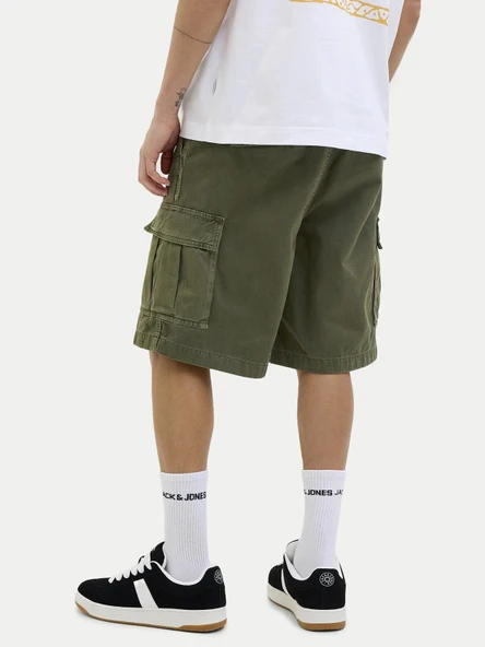Jack&Jones 12269374 Erkek Sort - Haki - Resim 4