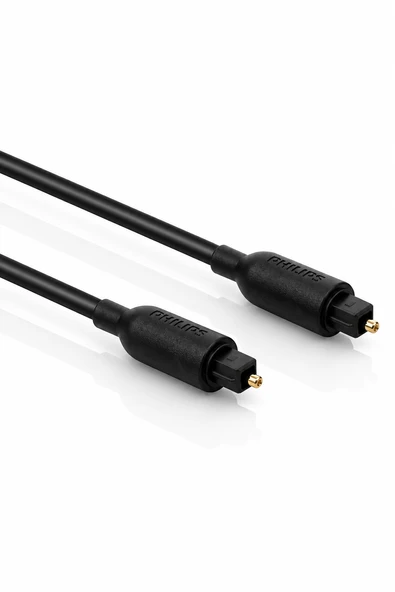 Philips SWA2302W/10 Fiber Optik Ses Kablosu Toslink 1.5 Metre Dijital Optik Audio Kablo ürün görseli 1