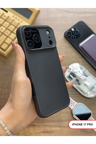 iPhone 17 Pro Uyumlu Kamera Korumalı Darbeye Dayanıklı Renk Atmayan Keep Silikon Kılıf ürün görseli 1