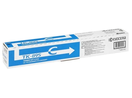 KYOCERA TK-895C CYAN (MAVİ) ORJİNAL TONER FS-C8020/25-8520/25 ürün görseli 1