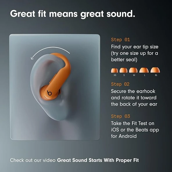 Beats Powerbeats Pro 2 ANC TWS Kulak İçi Bluetooth Kulaklık TURUNCU ürün görseli 1