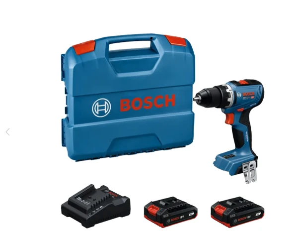 BOSCH 06019N3000 GSR 18V-65 Akülü Delme Vidalama 2x2.0ah ürün görseli 1