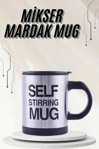 Karıştırıcı Özellikli Mikser Kupa Bardak Termos Bardak ürün görseli 1