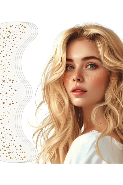 Sibelon Yılbaşı Yüz Çili Çil Parıltısı Party Işıltısı Geçici Dövme Tattoo Glitter Gold Sticker ürün görseli 1