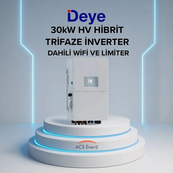 30KW HİBRİT TRİFAZE İNVERTER HV ürün görseli 1