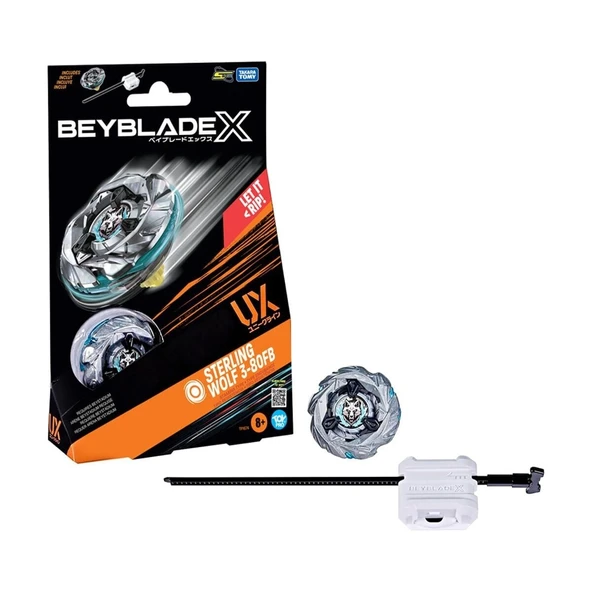 BEY26000 Beyblade Tekli Set X UX Sterling Wolf 3-80FB - TP1674 ürün görseli 1