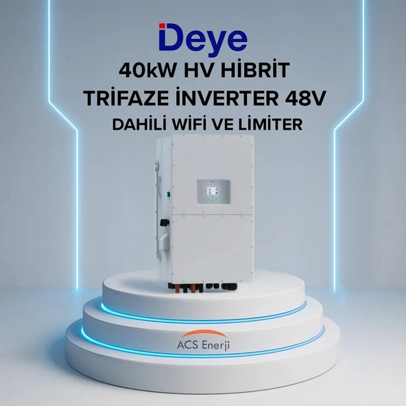 40KW HİBRİT TRİFAZE İNVERTER HV ürün görseli 1