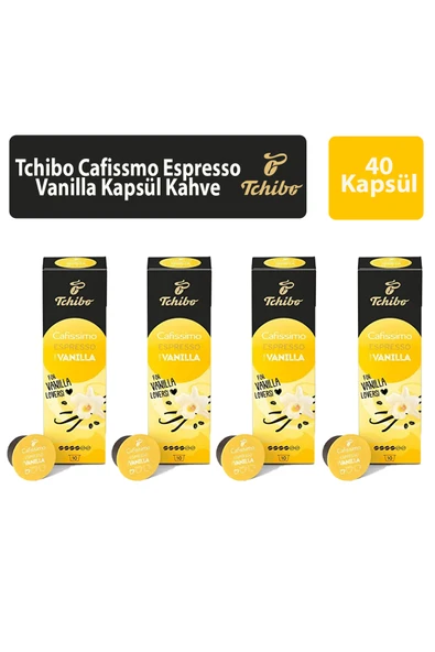 Tchibo Cafissimo Espresso Vanilla Kapsül Kahve x 4 Adet ürün görseli 1