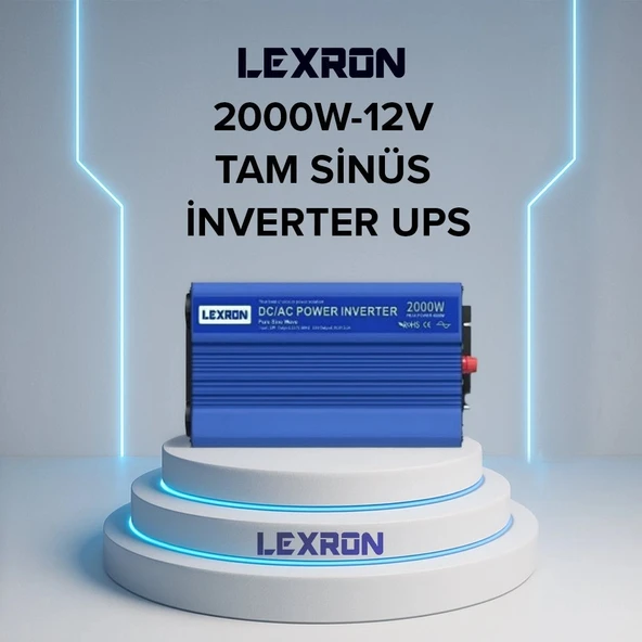 2000W-12V TAM SİNÜS İNVERTER (UPS) ürün görseli 1