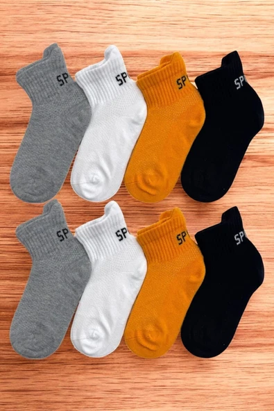 8 Çift Burun Dikişsiz Çekçekli Sport Çocuk Soket ürün görseli 1