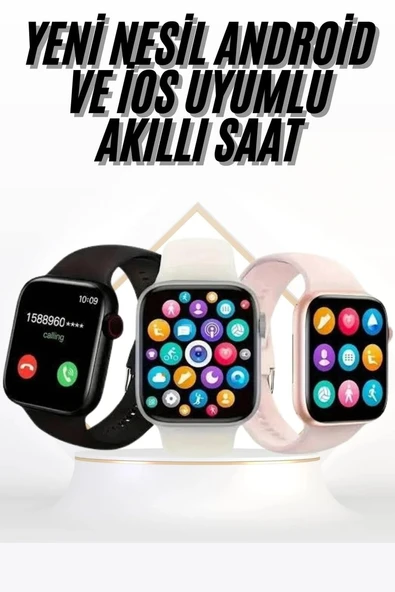 Akıllı Saat Uyku ve Sağlık Takibi Arama Cevaplama 44 MM Amoled Ekran ürün görseli 1