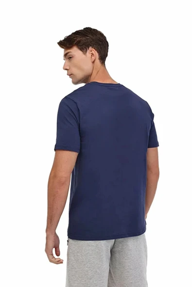 Lumberjack Ct102 0 Yaka Erkek Tshirt - Lacivert - Resim 3