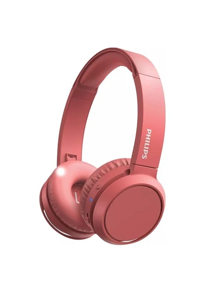 Philips TAH4205RD Kırmızı Kulak Üstü Bluetooth Kulaklık ürün görseli 1