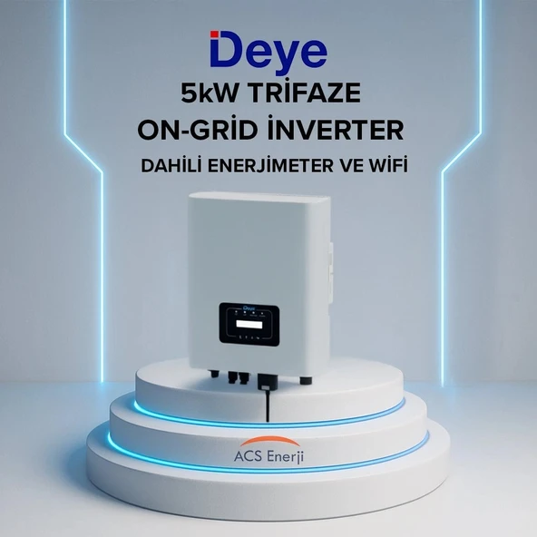 5KW ON-GRİD TRİFAZE İNVERTER ürün görseli 1