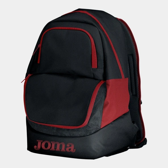Joma 400235.106 Diamond II Sırt Çantası - Siyah/Kırmızı ürün görseli 1