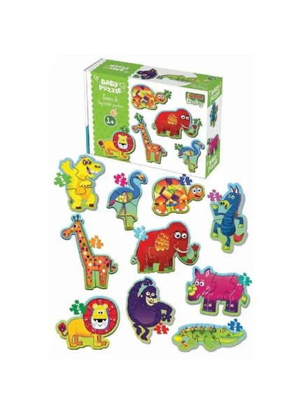 Baby Puzzle Orman Hayvanları Puzzle 1727 ürün görseli 1