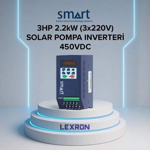 3HP 2.2kW (3x220V) SOLAR POMPA INVERTERİ ürün görseli 1