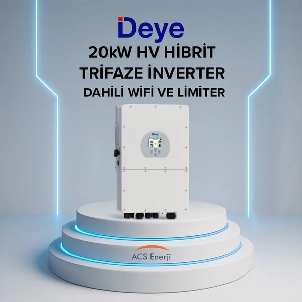 20KW HİBRİT TRİFAZE İNVERTER HV ürün görseli 1