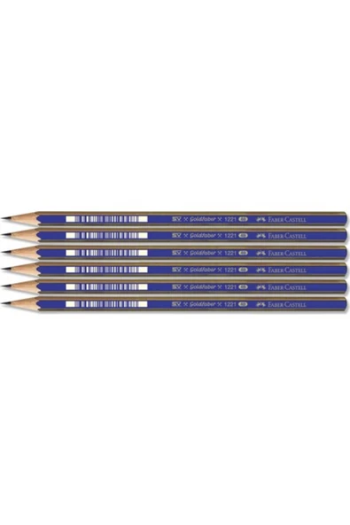 Faber-Castell Faber 1221 Dereceli Resim Kalemi 4b 6'lı ürün görseli 1