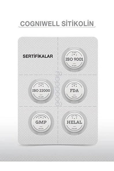 Goodday Cogniwell Sitikolin 30 Tablet - Resim 2