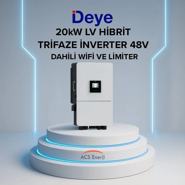 20KW HİBRİT TRİFAZE İNVERTER LV ürün görseli 1