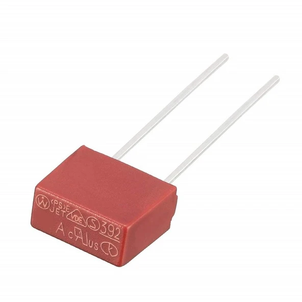 T6.3A 250V Kondansatör Tip Yavaş Darbe 392 Sigorta x 1 Adet  (rf016) ürün görseli 1