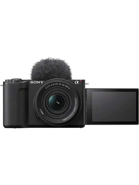 Sony ZV-E10 II 16-50mm Lensli Fotoğraf Makinesi (Siyah) ürün görseli 1