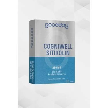 Goodday Cogniwell Sitikolin 30 Tablet ürün görseli 1