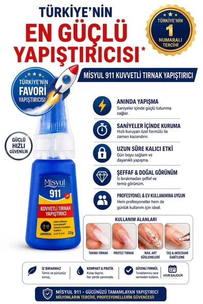 Sibelon Tırnak Yapıştırıcı Extra Kuvvetli Tips Protez Glue 22GR ürün görseli 1