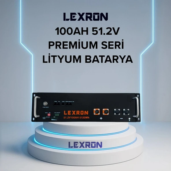 100AH 51.2V PREMİUM SERİSİ LİTYUM BATARYA ürün görseli 1