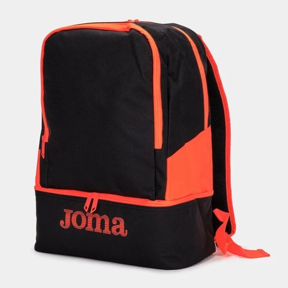 Joma 400234.120 Estadio III Unisex Sırt Çantası - Siyah/Turuncu ürün görseli 1