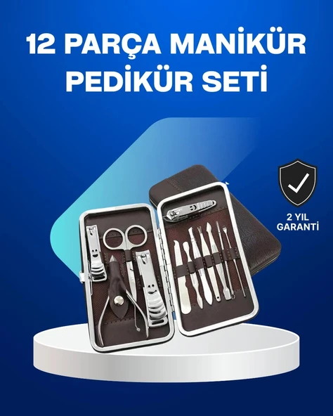 Tüm İhtiyaçlara Uygun Taşınabilir Manikür & Pedikür Seti ürün görseli 1