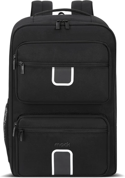 Mack Explor Lite Eco MCE-1206 23L El Bagajı Seyahat Sırt Çantası, 16 inç Laptop Sırt Çantası, Su İtici Kabin Boy Sırt Çantası, Çevre Dostu, Reflektörlü Hafta sonu Çantası ürün görseli 1