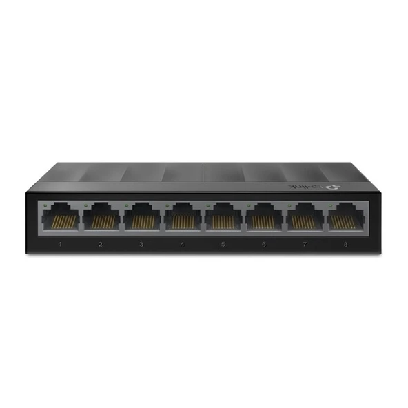 TP-Link LS1008G 8 Port 10-100-1000 Mbps Plastik Kasa Switch ürün görseli 1