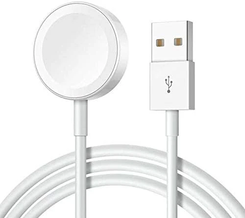 Apple Watch Uyumlu Manyetik Şarj Aleti USB Girişli 1 Metre ürün görseli 1