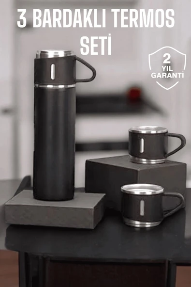 500 ml Kapasiteli Taşınabilir Basınçlı Termos Seti Günlük Kullanım için İdeal ürün görseli 1