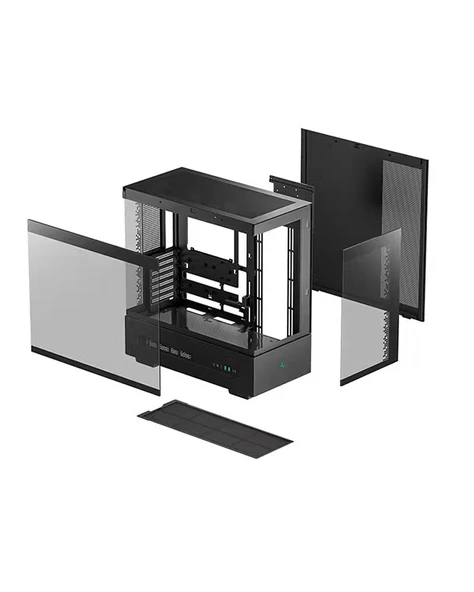 DEEPCOOL CH690 Digital Midtower ATX Kasa Siyah - Resim 5