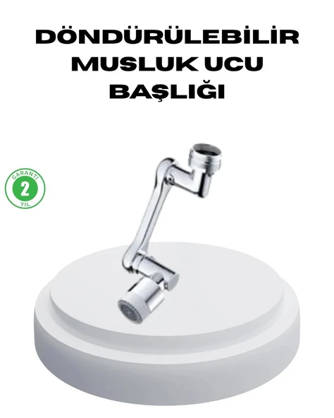 Dönebilir Musluk Başlığı – Lavabo Temizliği ve El-Yüz Yıkamada Maksimum Rahatlık ürün görseli 1