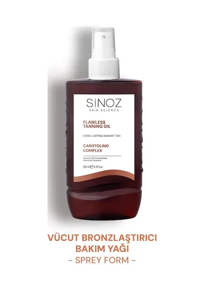 Sinoz Kusursuz Ultra 200 ml Bronzlaştırıcı Yağ ürün görseli 1