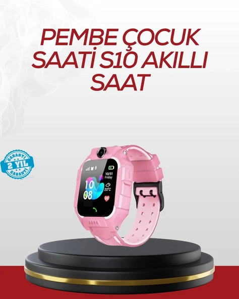 S10 Akıllı Çocuk Saati Konum Takip ve Güvenlik Özellikli ürün görseli 1