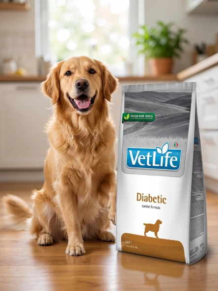 VTLFE Diabetic Natural Adult 1 KG Açık Köpek Maması ürün görseli 1