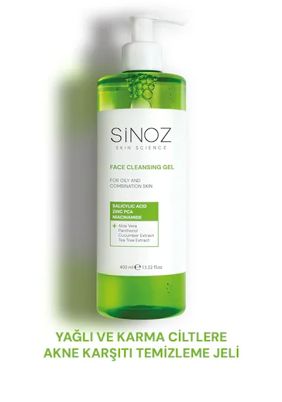 Sinoz Perfect Sebum 400 ml Yüz Temizleme Jeli ürün görseli 1