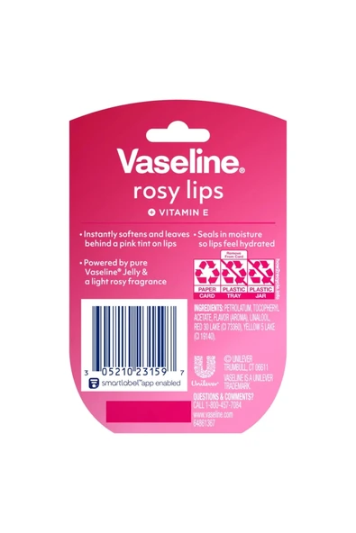 Vaseline Rosy Lip Therapy 7 gr - Resim 5