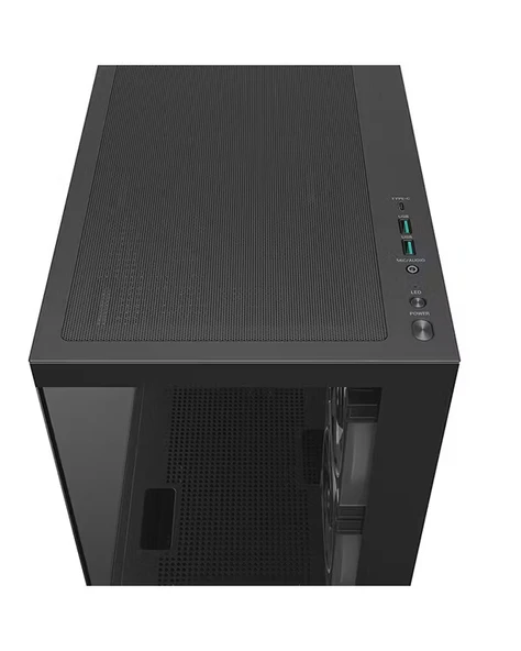 DEEPCOOL CG380-3F MicroATX Kasa Siyah - Resim 2