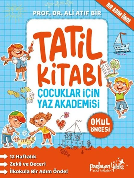Çocuklar İçin Yaz Akademisi Okul Öncesi Tatil Kitabı ürün görseli 1