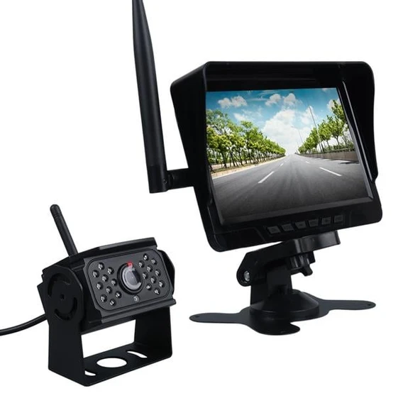 Powermaster DVR T70-F19 Kablosuz Araç Kamera ve Monitör Seti ürün görseli 1