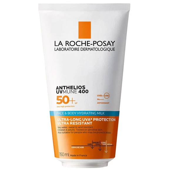 La Roche Posay Anthelios UVmune 400 Yüz ve Vücut Güneş Sütü 150 ml ürün görseli 1